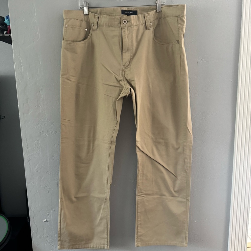 Bossini Jeans Men’s Beige Straight-Leg Pants 40 x 33